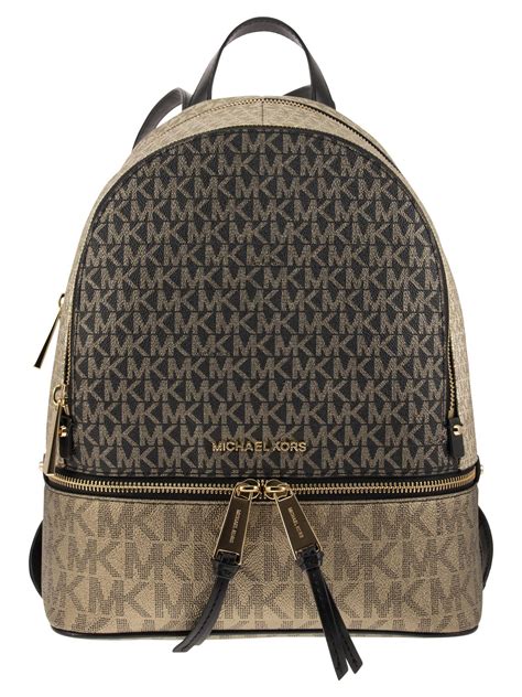 Amazon.com: Michael Kors Rhea Medium Leather Backpack.